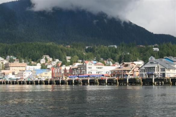 Ketchikan waterfront.