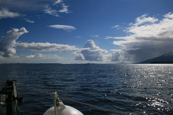 Beautiful day, on the way to Foggy Bay.