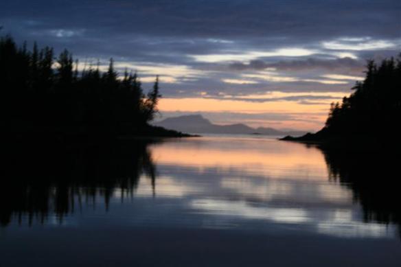 Amazing sky in Foggy Bay.