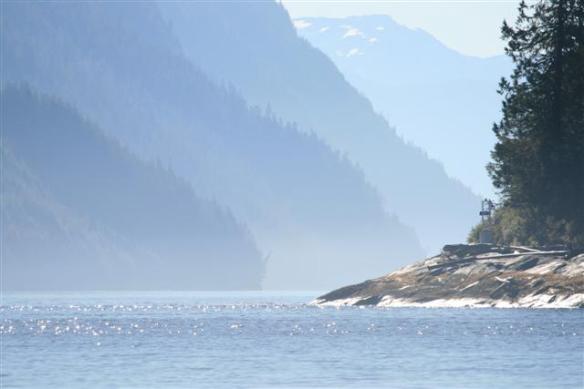 towards Granville Channel