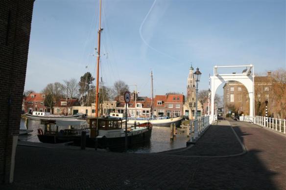 Walking from our B&B towards downtown.