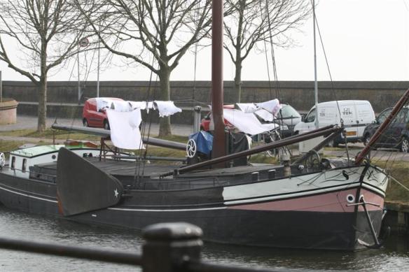 living on board in Enkhuizen.