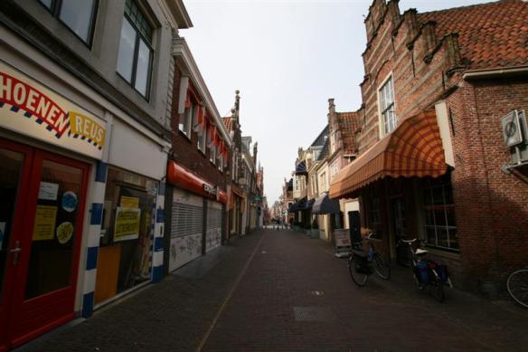 Downtown Enkhuizen, shopping area
