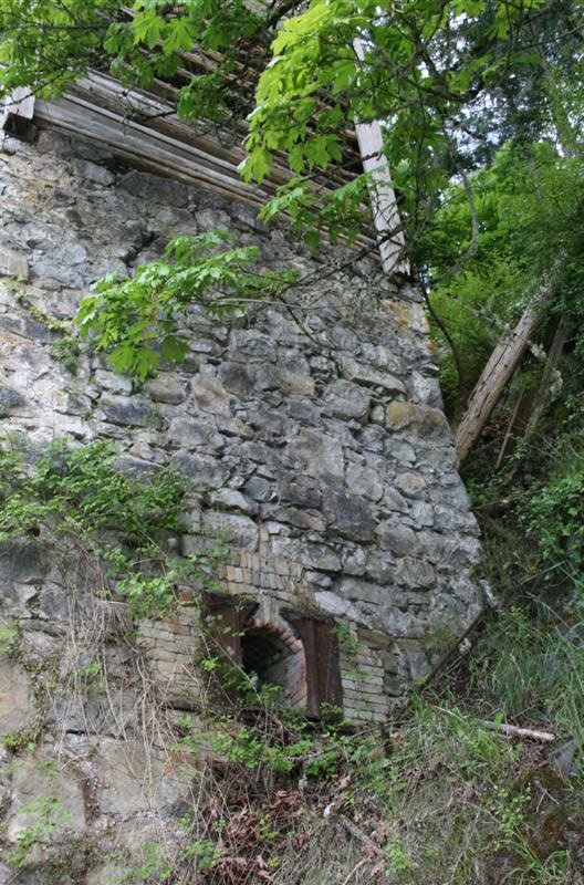 Lime stone kilns in Roche Harbor.