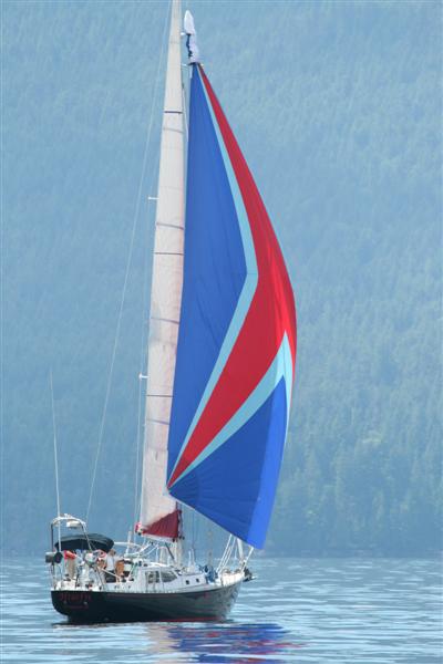 Beautiful spinnaker!!