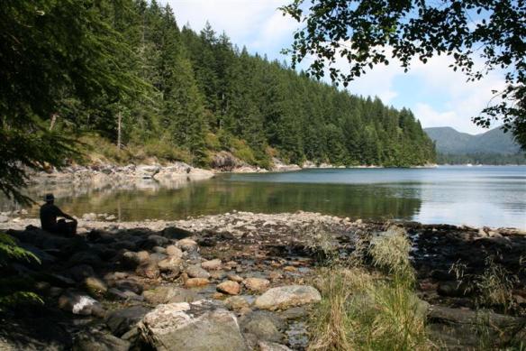 Resting in the shade, contemplating life, or sailing.....