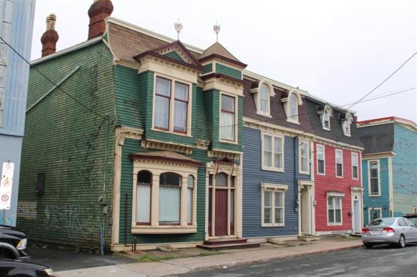 Some of the architecture , most of the old houses are being restored, as they are an important part of st.John's history.