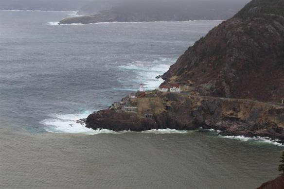 Lighthouse, at the entrance to St.John's harbor.