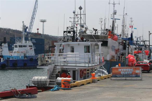Our boat awaits us!!!   Iceberg hunting!!!!!