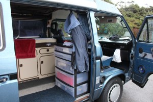 inside the Westfalia