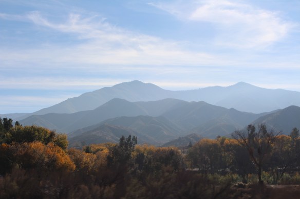 On route to Soledad canyon