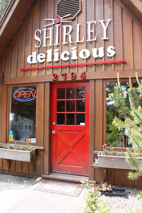 Shirley Delicious , North of Sooke.