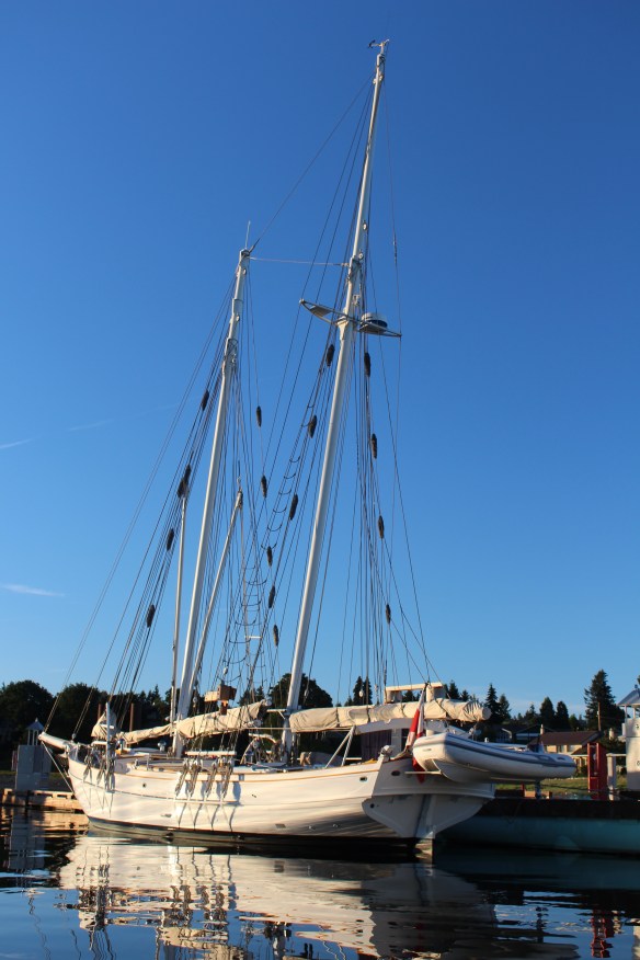 The ketch: " JAN VAN GENT"
