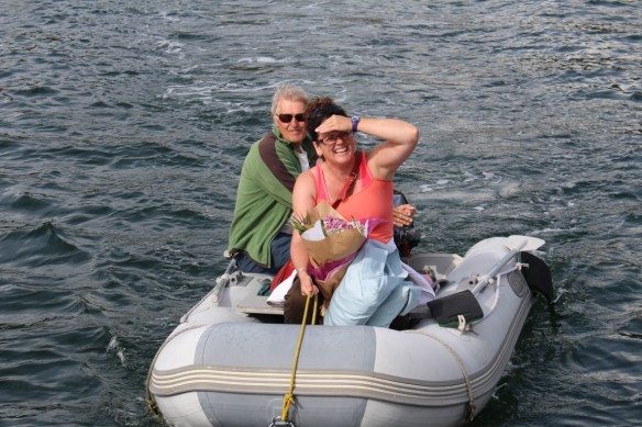 later on....Tess arriving at Curtsy.