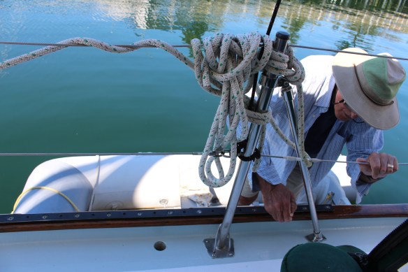 beading stuff   wild flowers   toerail on boat 101